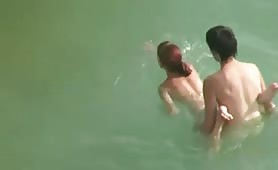 Hot sex in the cool ocean