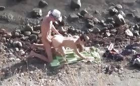 Caught fucking on the shore
